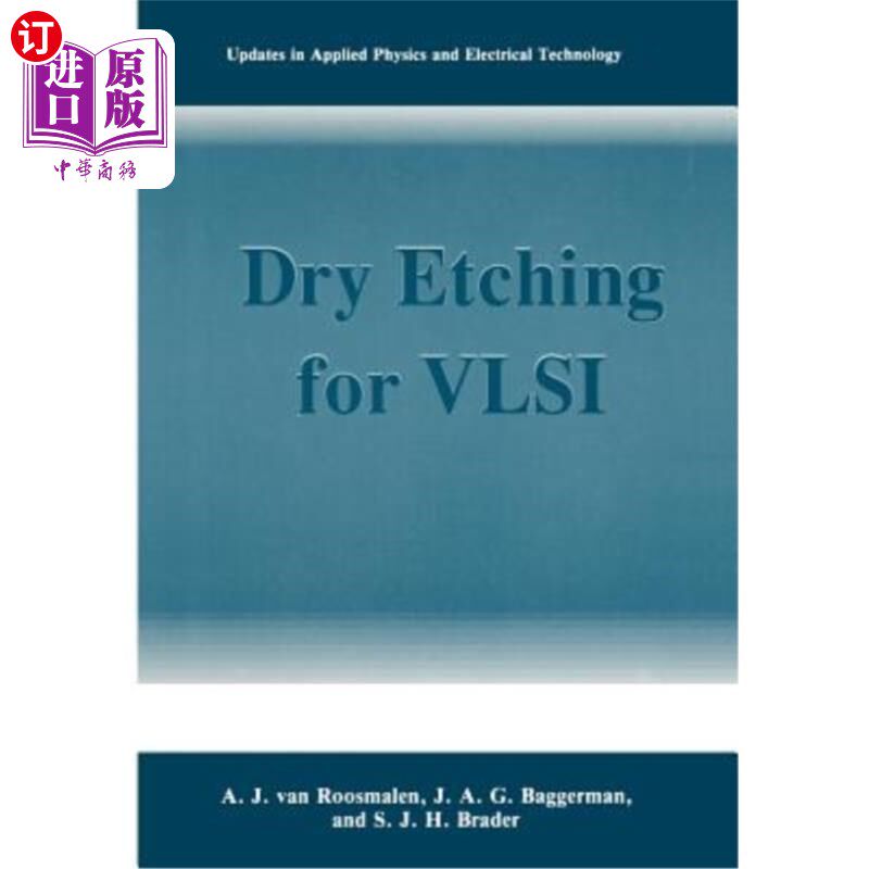 海外直订Dry Etching for VLSI 超大规模集成电路的干法刻蚀