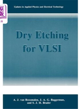 海外直订Dry Etching for VLSI 超大规模集成电路的干法刻蚀