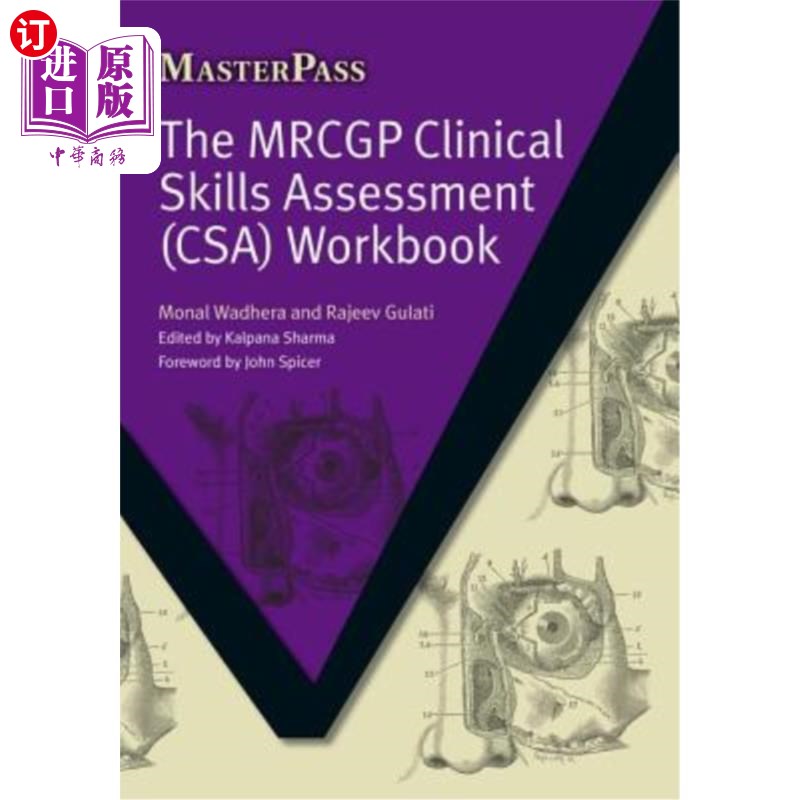 海外直订医药图书The Mrcgp Clinical Skills Assessment (Csa) Workbook Mrcgp临床技能评估(Csa)手册