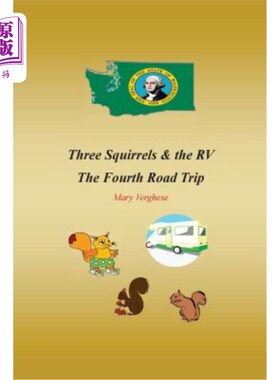 海外直订Three Squirrels and the RV - The Fourth Road Trip (Washington) 三只松鼠和房车——第四次公路旅行(华盛顿)