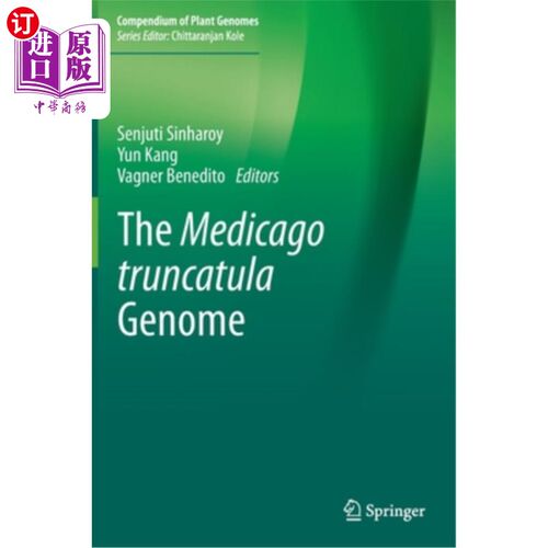 海外直订The Medicago Truncatula Genome 截断苜蓿基因组