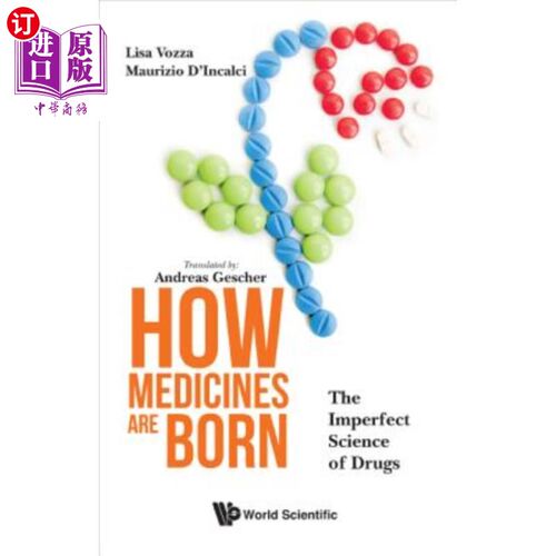 海外直订医药图书How Medicines Are Born: The Imperfect Science of Drugs 药物是如何诞生的：不完善的药物科学