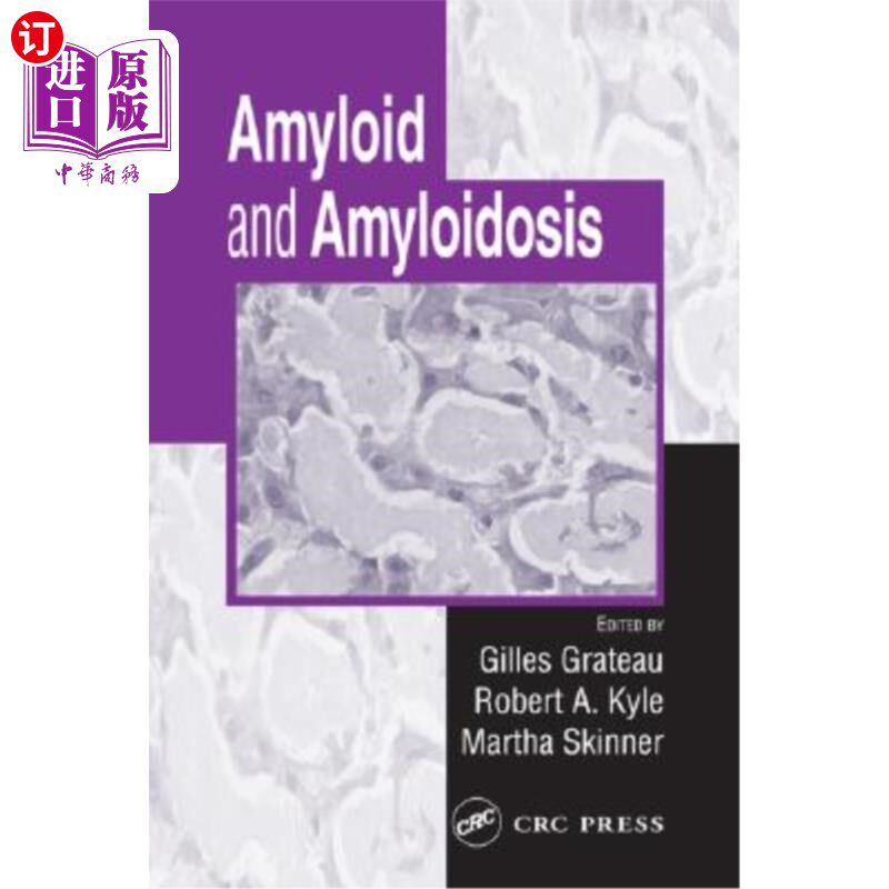 海外直订医药图书Amyloid and Amyloidosis 淀粉样蛋白和淀粉样变性