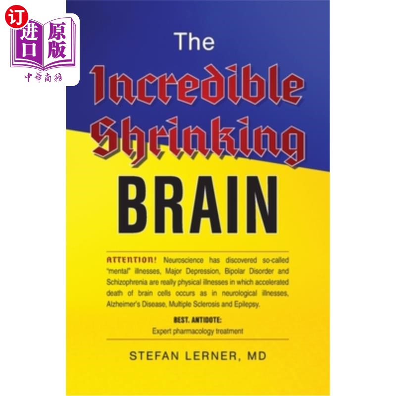 海外直订医药图书The Incredible Shrinking Brain 令人难以置信的萎缩大脑