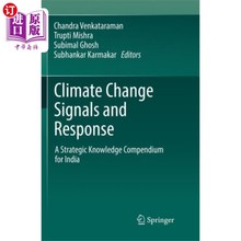 海外直订Climate Change Signals and Response 气候变化信号与应对