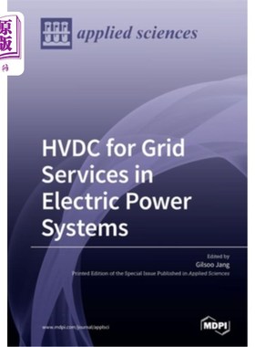 海外直订HVDC for Grid Services in Electric Power Systems 高压直流输电在电力系统中的应用