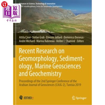 海外直订Recent Research on Geomorphology, Sedimentology, Marine Geosciences and Geochemi 地貌学、沉积学、海洋地球科