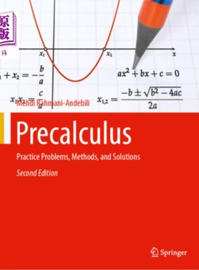 海外直订Precalculus: Practice Problems, Methods, and Solutions