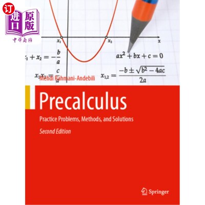 海外直订Precalculus: Practice Problems, Methods, and Solutions