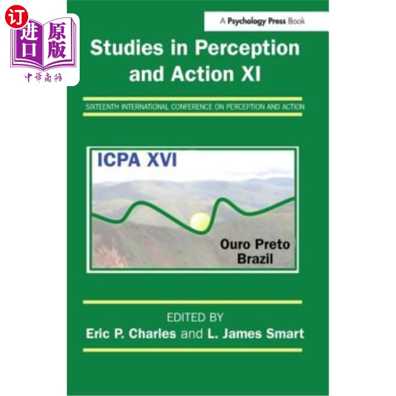 海外直订Studies in Perception and Action XI: Sixteenth International Conference on Perce知觉与行动研究第十六届知觉