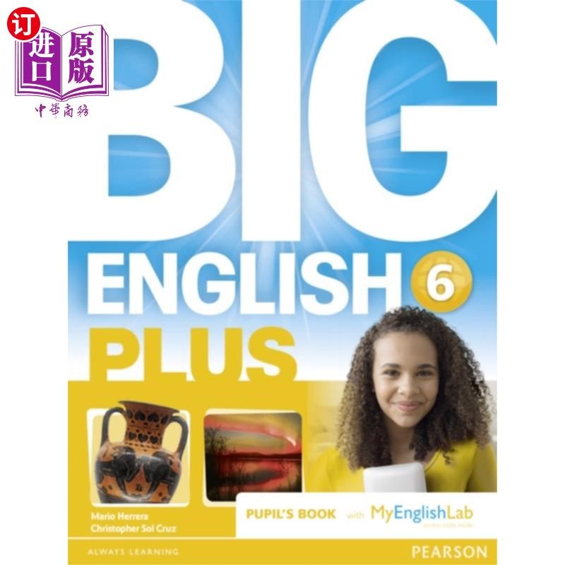 海外直订Big English Plus 6 Pupil's Book with MyEnglishLa... Big English Plus 6小学生用MyEnglishLab访问代码包新版本