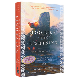 【中商原版】艾达帕梅尔：如闪电般 英文原版 科幻小说 Too Like the Lightning Ada Palmer Head of Zeus