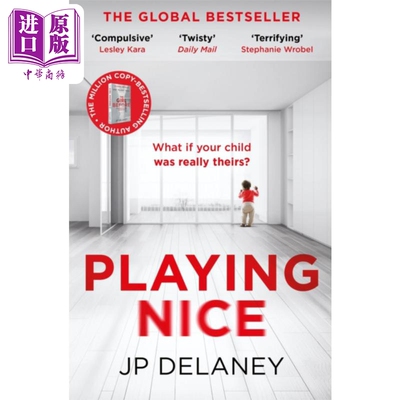 预售 对别人友善点 Playing Nice 同名电视剧小说 英文原版 JP Delaney【中商原版】