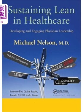 海外直订Sustaining Lean in Healthcare 在医疗保健领域保持精益