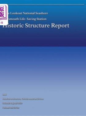 海外直订Cape Lookout National Seashore Portsmouth Life-Saving Station Historic Structure 海角了望台国家海滨朴茨茅斯