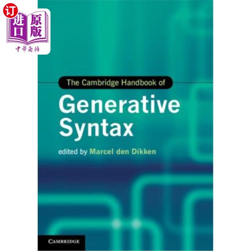 海外直订The Cambridge Handbook of Generative Syntax 剑桥生成语法手册