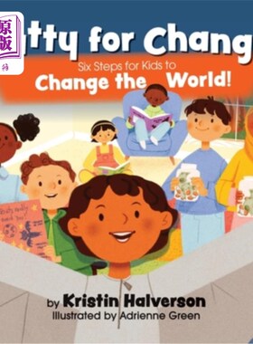 海外直订Batty for Change: Six Steps for Kids to Change the World 为改变而战：孩子们改变世界的六个步骤