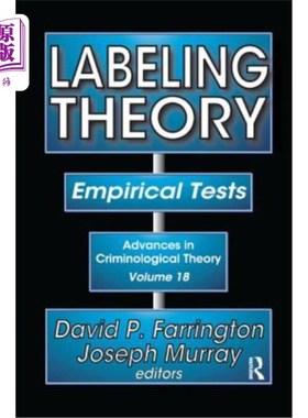 海外直订Labeling Theory: Empirical Tests 标签理论：实证检验