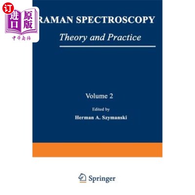 海外直订Raman Spectroscopy: Theory and Practice 拉曼光谱：理论与实践