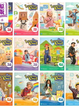 新版香港朗文小学英语教材系列1-6年级合集 Primary Longman Elect 学生课本 英文原版进口图书 第二版 2023版【中商原版】