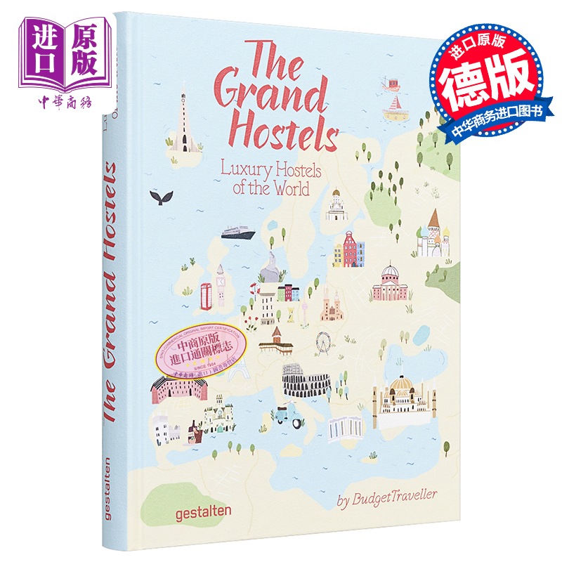 【中商原版】豪华旅舍:精打细算入住世界奢华旅社 英文原版 The Grand Hostels 特色旅游
