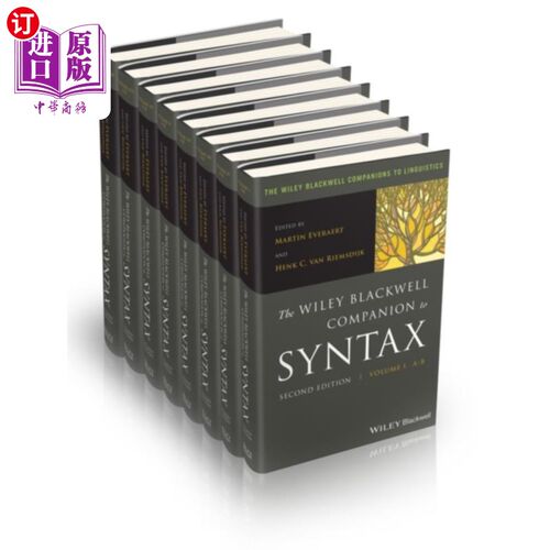 海外直订Wiley Blackwell Companion to Syntax 威利·布莱克威尔语法指南