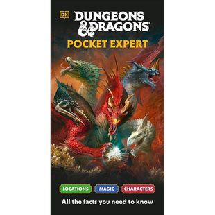 龙与地下城口袋指南 英文原版 Dungeons Dragons Pocket Expert Stacy King【中商原版】