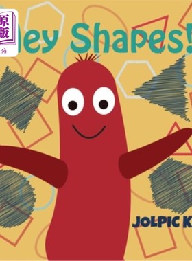 海外直订Hey Shapes!: JolPic Comics 1 嘿形状!字体:JolPic Comics