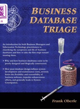 海外直订Business Database Triage 业务数据库分类