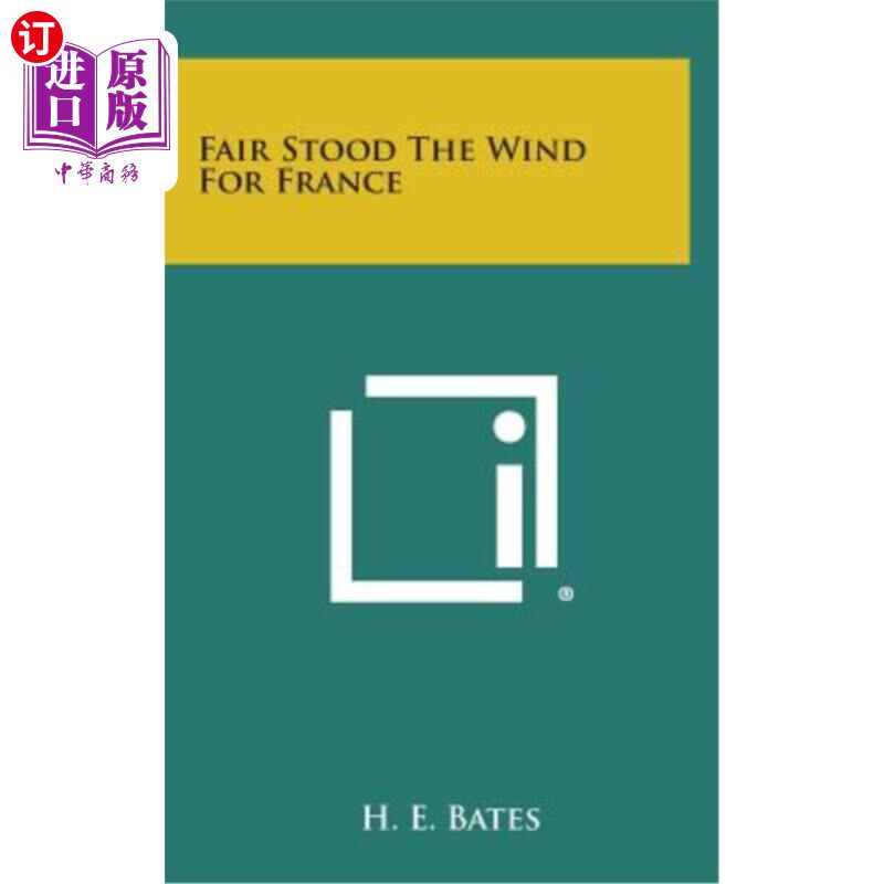 海外直订Fair Stood the Wind for France 法国风平浪静