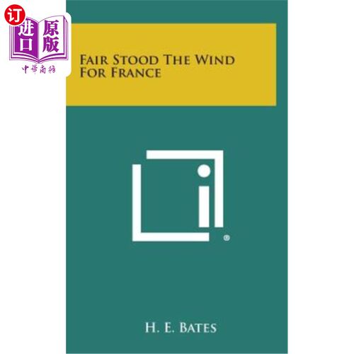 海外直订Fair Stood the Wind for France 法国风平浪静