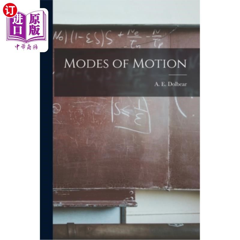 海外直订Modes of Motion 运动方式