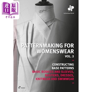 女装 Womenswear 中商原版 第3卷 打版 进口艺术 Vol for Patternmaking