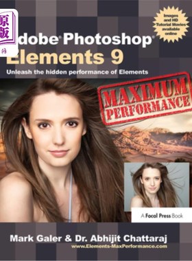 海外直订Adobe Photoshop Elements 9: Maximum Performance: Unleash the Hidden Performance  Adobe Phot