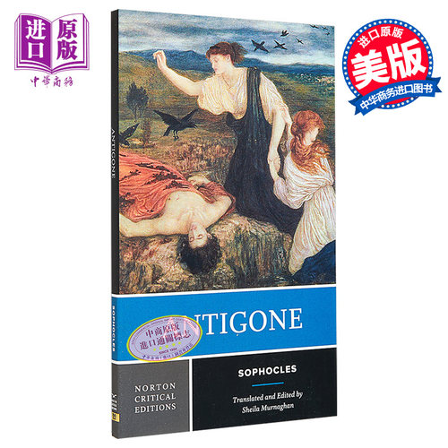 索福克罗斯的 安体戈涅 诺顿文学解读系列 Norton Critical Antigone 英文原版 Sheila Murnaghan Sophocles【中商原版】