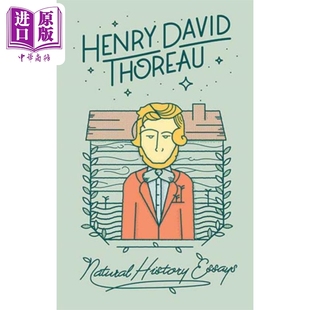 中商原版 David Natural 梭罗 Henry 英文原版 预售 经典 名著 自然史 文学 History Thoreau 世界经典 Essays