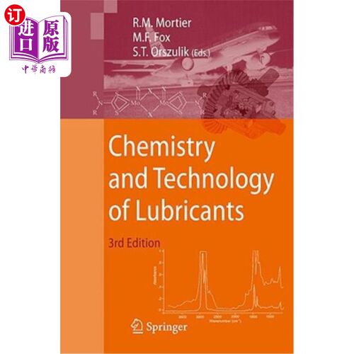 海外直订Chemistry and Technology of Lubricants 润滑剂化学与技术