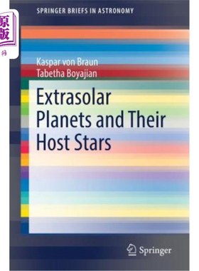 海外直订Extrasolar Planets and Their Host Stars 太阳系外行星和它们的主恒星