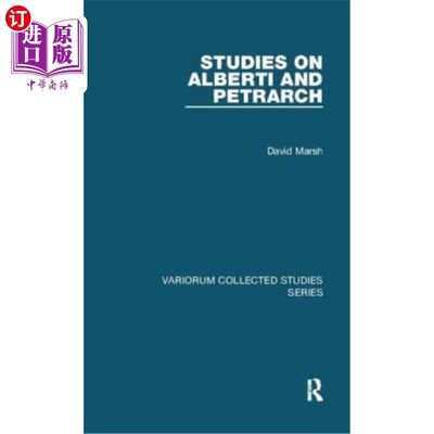 海外直订Studies on Alberti and Petrarch