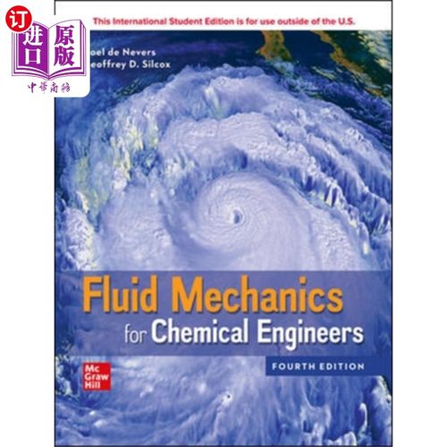 海外直订ISE Fluid Mechanics for Chemical Engineers 化学工程师流体力学