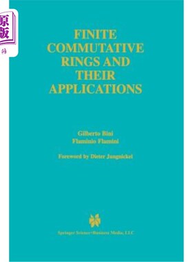 海外直订Finite Commutative Rings and Their Applications 有限交换环及其应用