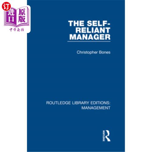 海外直订The Self-Reliant Manager 自力更生的经理