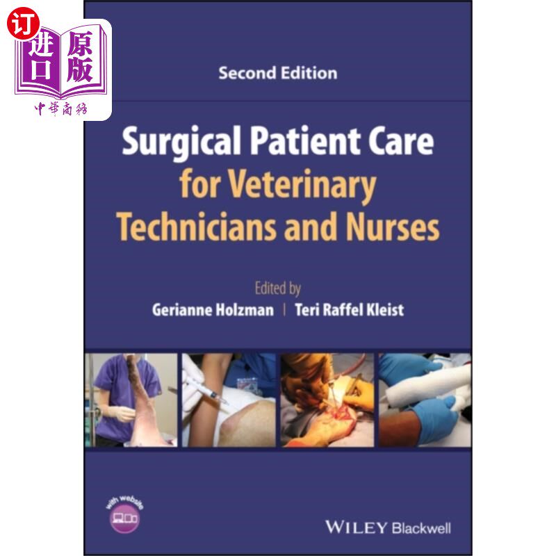海外直订医药图书Surgical Patient Care for Veterinary Technicians... 兽医技术人员和护士的外科病人护理
