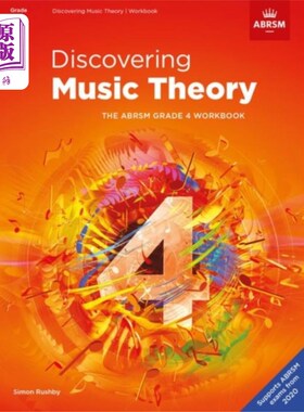 海外直订Discovering Music Theory, The ABRSM Grade 4 Work... 《发现乐理》，英国ABRSM四年级练习册