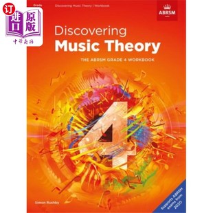 海外直订Discovering Music Theory, The ABRSM Grade 4 Work... 《发现乐理》，英国ABRSM四年级练习册
