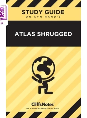 海外直订CliffsNotes on Rand's Atlas Shrugged: Literature Notes 兰德的《阿特拉斯耸耸肩:文学笔记》