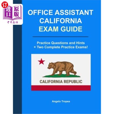 海外直订Office Assistant California Exam Guide 加州办公室助理考试指南