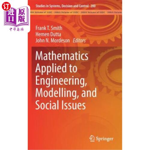 海外直订Mathematics Applied to Engineering, Modelling, and Social Issues 数学在工程、建模和社会问题中的应用