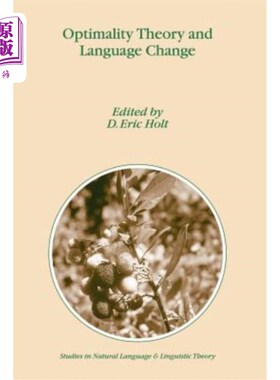 海外直订Optimality Theory and Language Change 优选理论与语言变化
