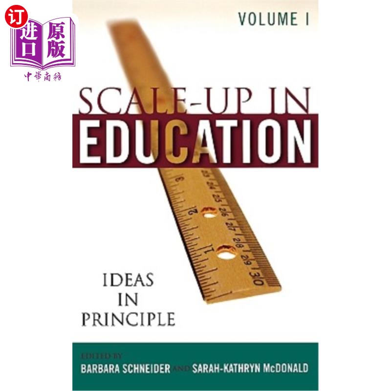 海外直订Scale-Up in Education: Ideas in Principle, Volume 1 扩大教育规模，一卷：原则上的想法